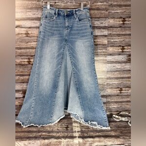 Washlab Wash Lab Skirt size 25 Jean Denim